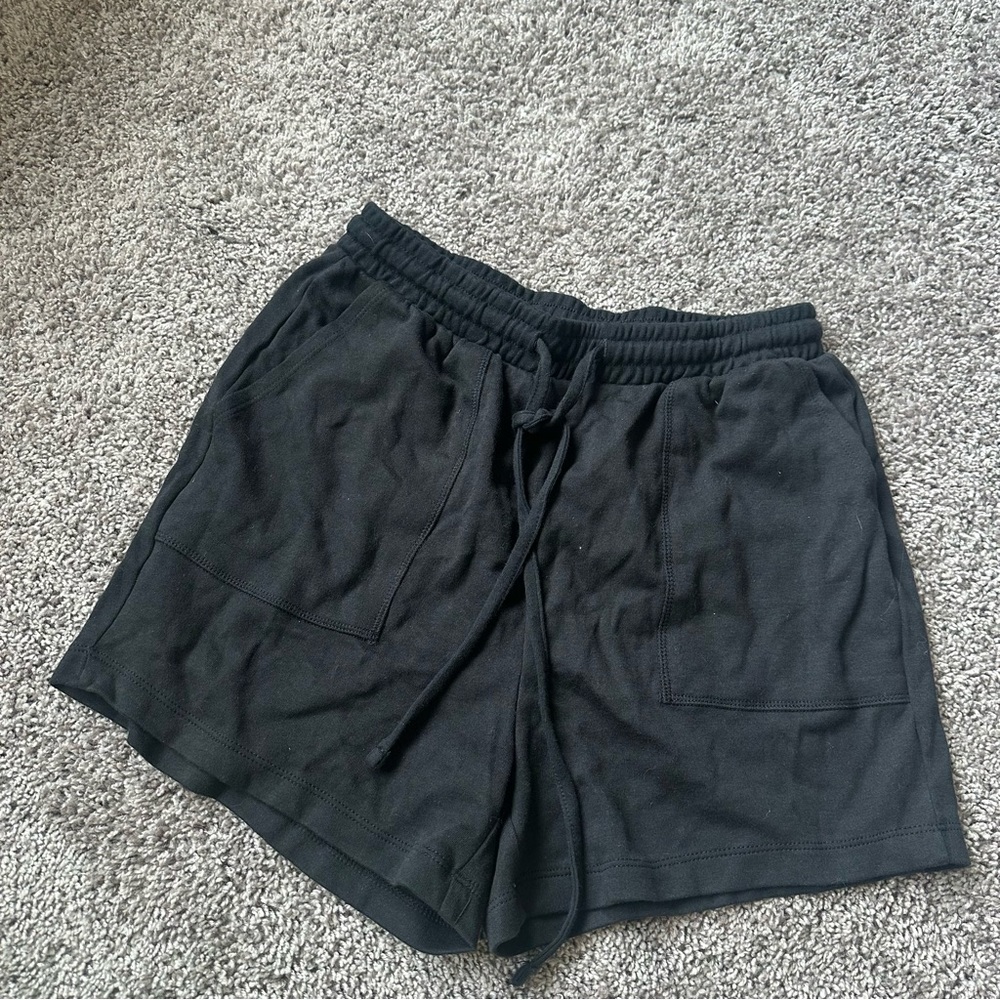 Zenana Outfitters Black Athletic Shorts